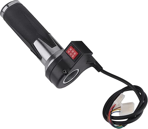 Miniatura 6 de Keenso Control de velocidad de agarre del acelerador, 1 par de manillar, agarre del acelerador de 3 velocidades, mango universal del acelerador para