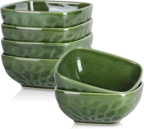 VICRAYS Juego de cuencos de pasta de cerámica, cuencos de sopa de 32 onzas, ensaladeras grandes, resistentes a astillas, aptos para lavavajillas y