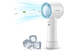Momax Handheld Fan with Ice Cooling Technology