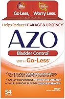 Vista 2 de AZO Control de la vejiga con suplemento diario Go-Less Ayuda a reducir la urgencia ocasional y las fugas 54 unidades de salud del tracto
