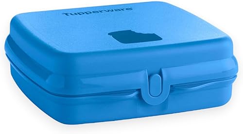 Tupperware Sandwich Keeper Azul Brillante