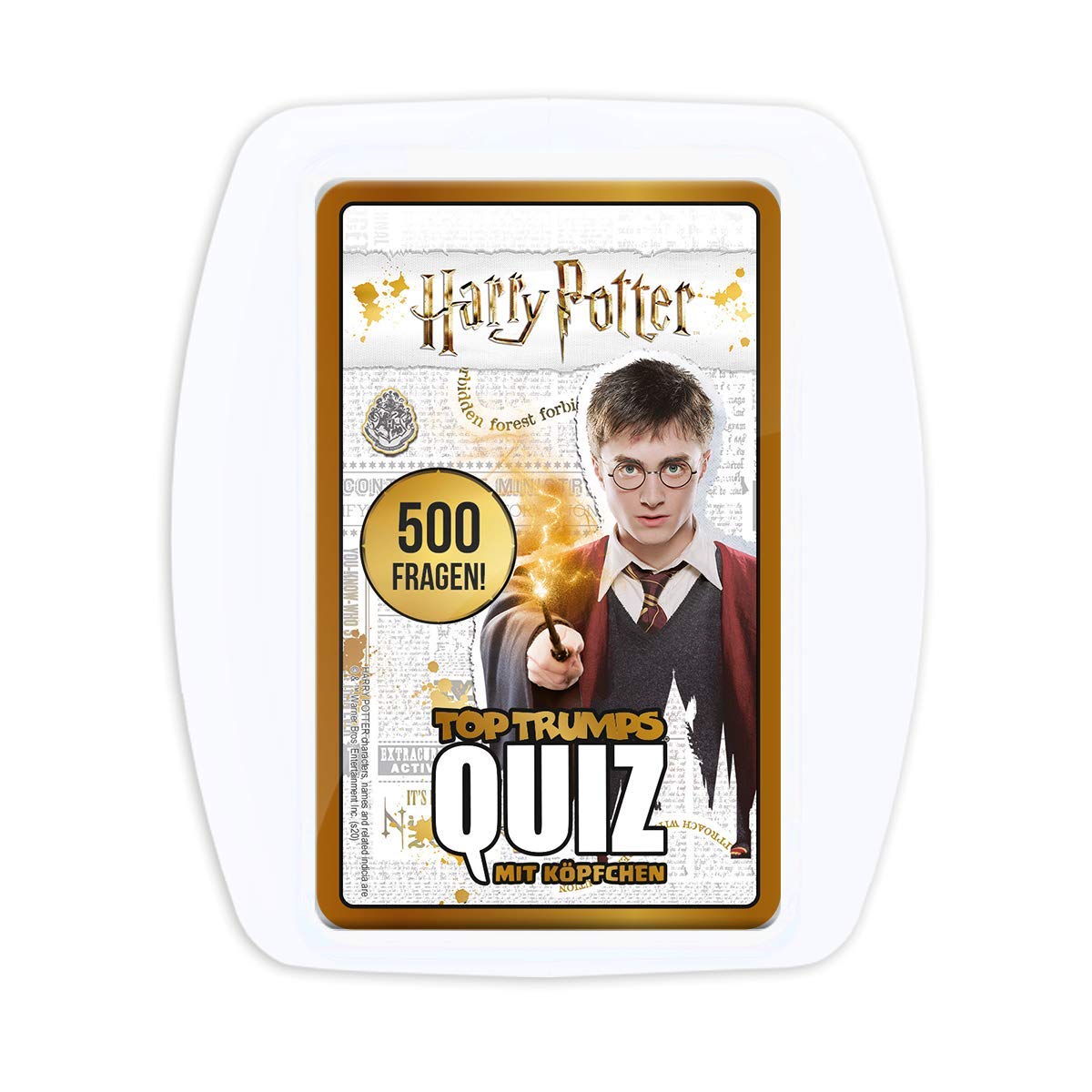 TOP TRUMPS QUIZ - Harry Potter Quiz - Harry Potter Fanartikel - Alter 6+ - Deutsch