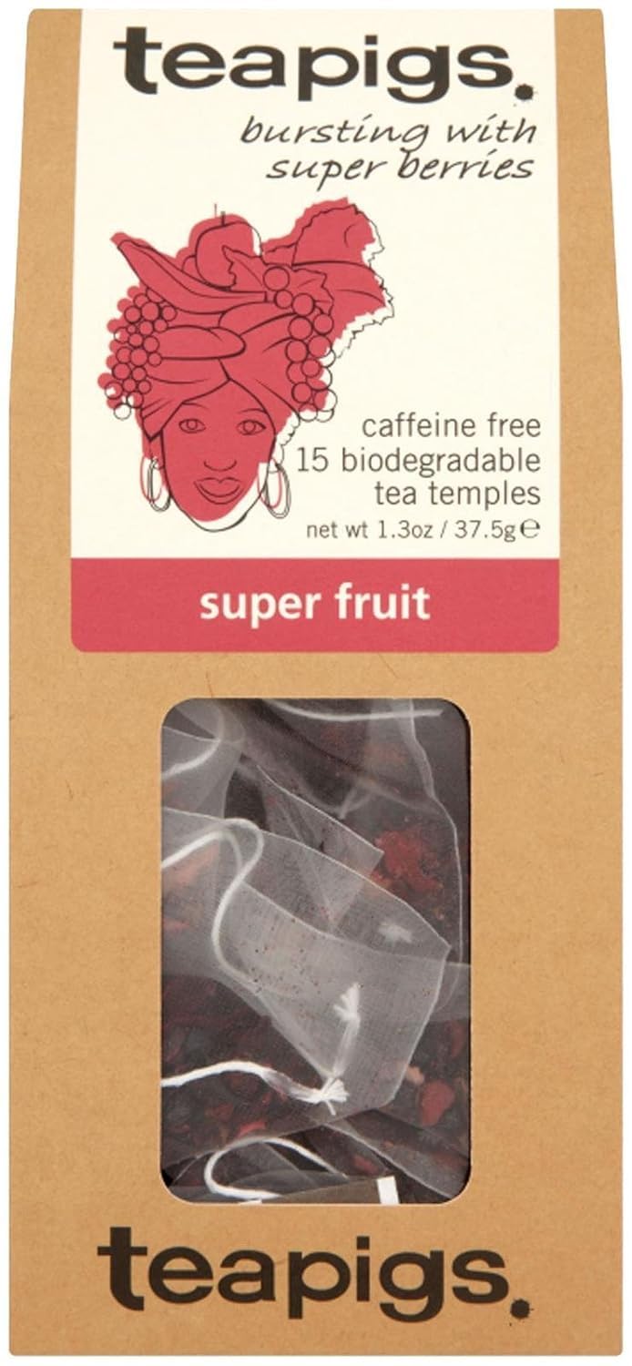 Teapigs Lot de 3 sachets de thé aux fruits