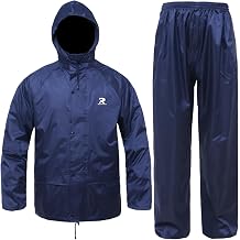 Rain Suits Safety Rain Jacket with Pants High Visibility Reflective Rain Gear