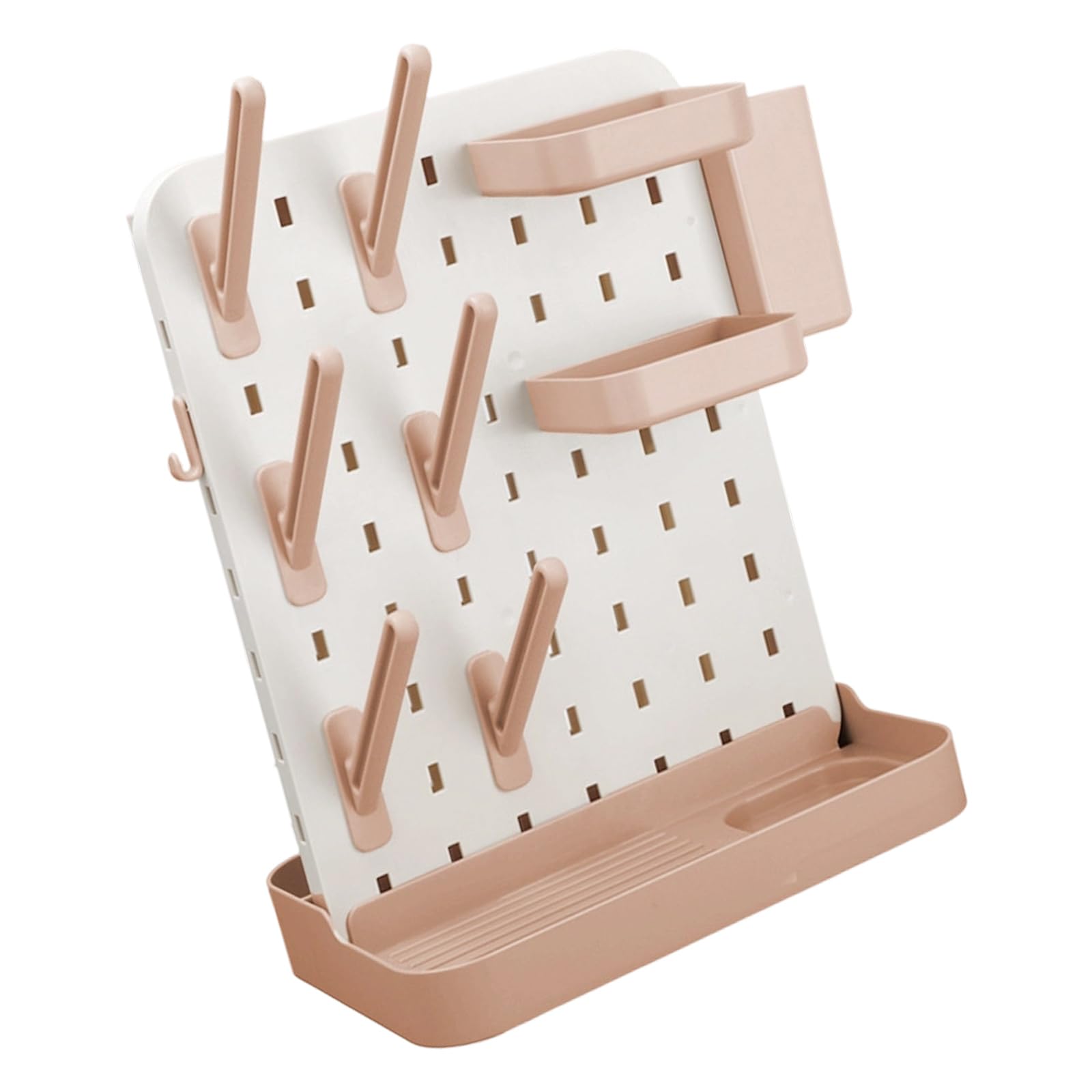 Estante para biberones con capas de secado completas, A