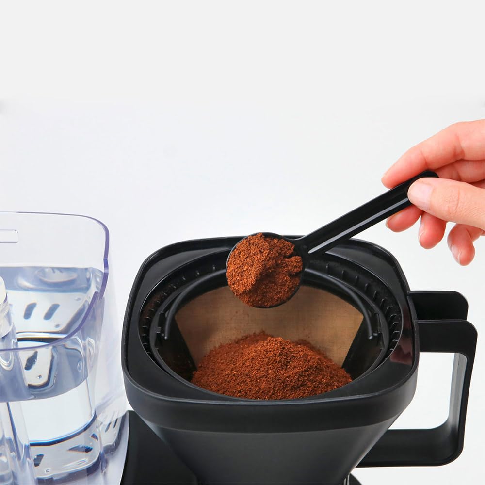CASO Aroma Sense – designerski ekspres do kawy, idealna temperatura zaparzania 92 – 96 °C, pełne rozwinięcie aromatu dzięki prętowi aromatycznemu w dzbanku do kawy, w zestawie filtr stały ze stali