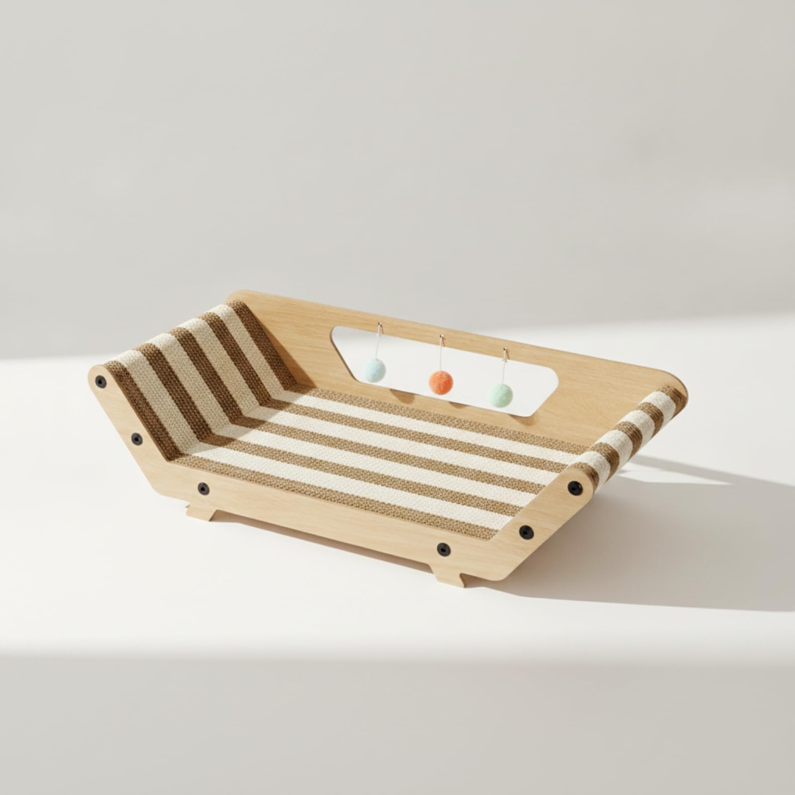 Colcolo Sofá Rascador para s Resistente | Ergonómico, Cama Rascadora Cartón, para Casa