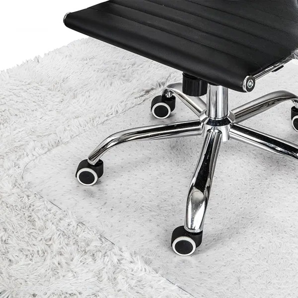Winado Anti-Slip 36"x48" Office Chair Mat for Low Pile Carpets, Heavy Duty Easy Glide Rolling Plastic Floor Mat Fits Gaming or Work Chairs, Home & Office Use