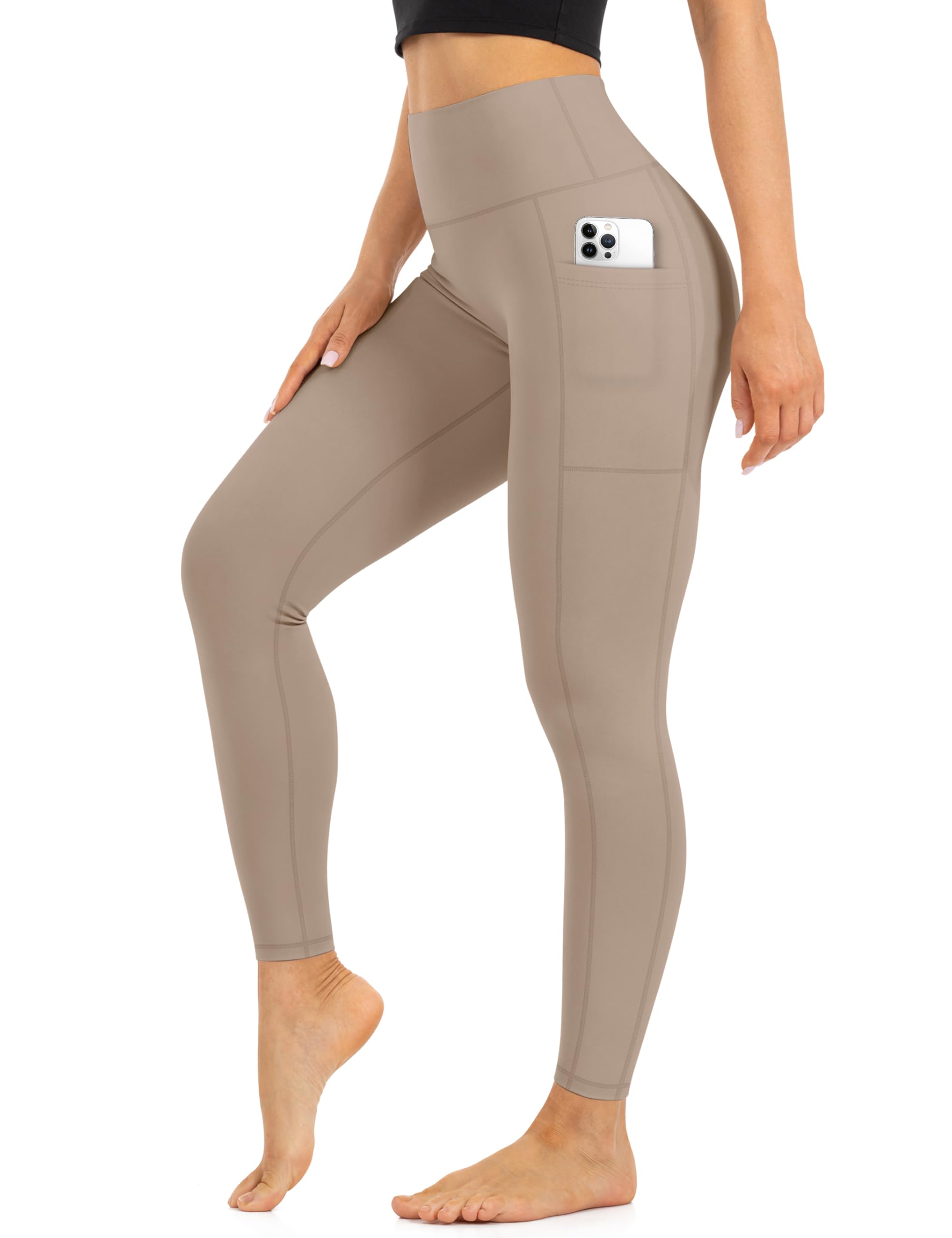 Blisset - 3er-Pack Leggings mit hoher Taille für Damen, Bauchkontrolle, weiche Sporthosen für Laufen, Yoga, Workout, Übergröße