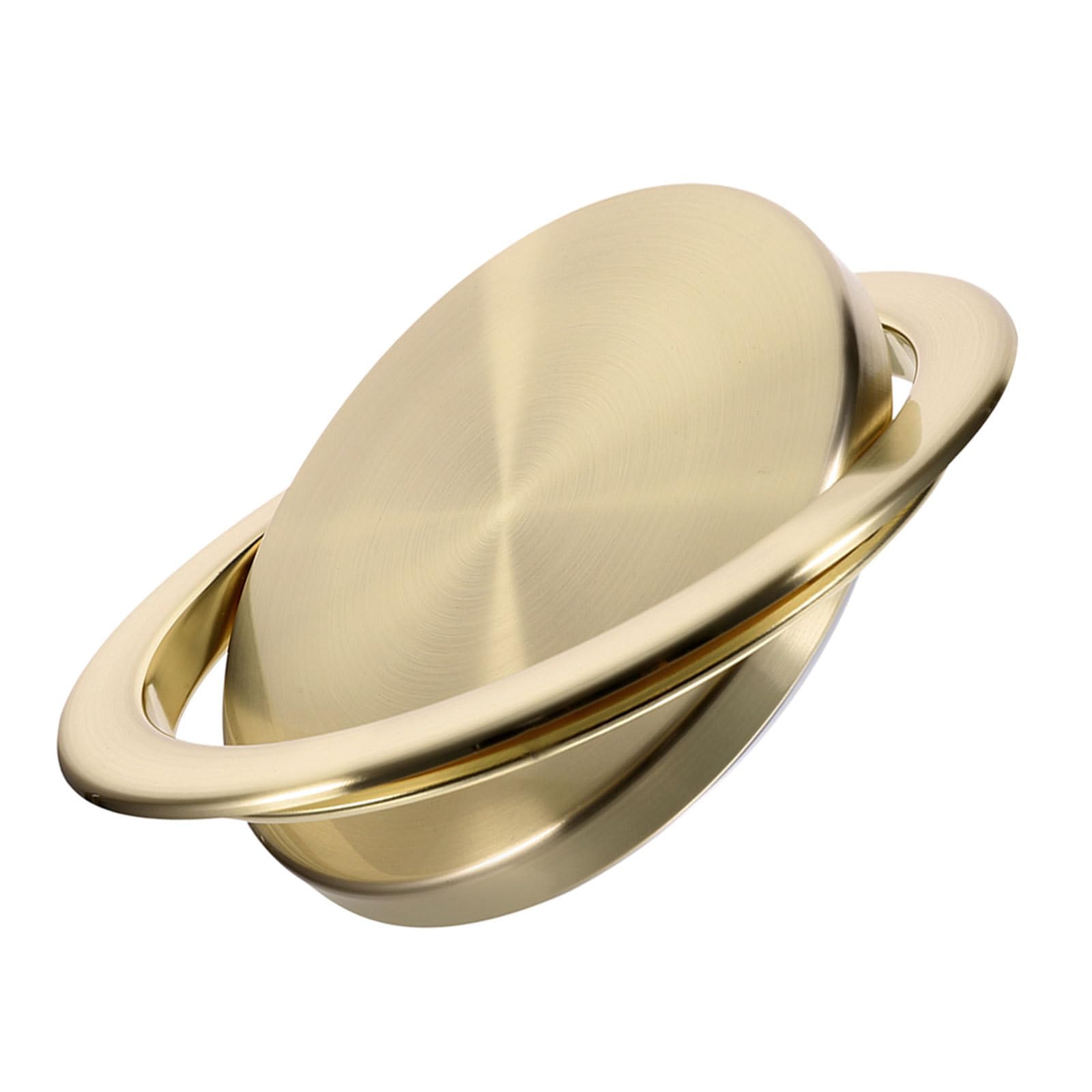 Couvercle de poubelle encastrable basculant en inox pour ouverture 19,3 à 23cm