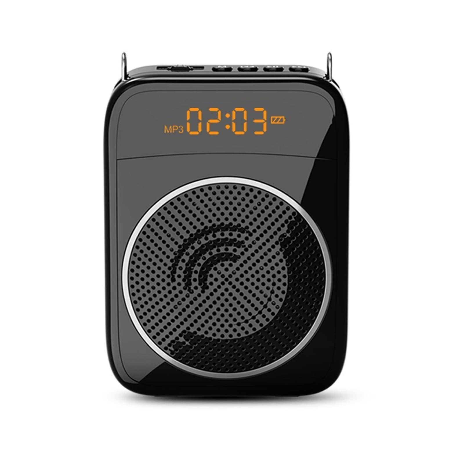 Amplificador de voz con micrófono Amplificador De Voz Portátil De 15 W, Micrófono Con Cable, Audio, Altavoz Compatible Con Bluetooth, Guía For Profesores E Instructores Batería de larga duración, lige