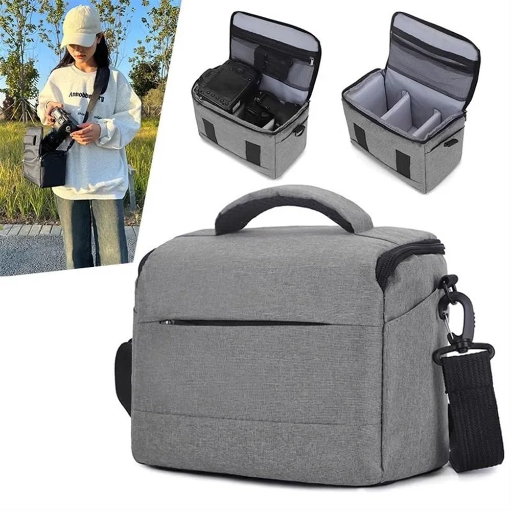 Torba DSLR Torebki Torba Na Ramię Futerał Na Aparat Przenośny Fotograf Torba Crossbody do DSLR Lens Camera Bag, Czarny, Jeden rozmiar