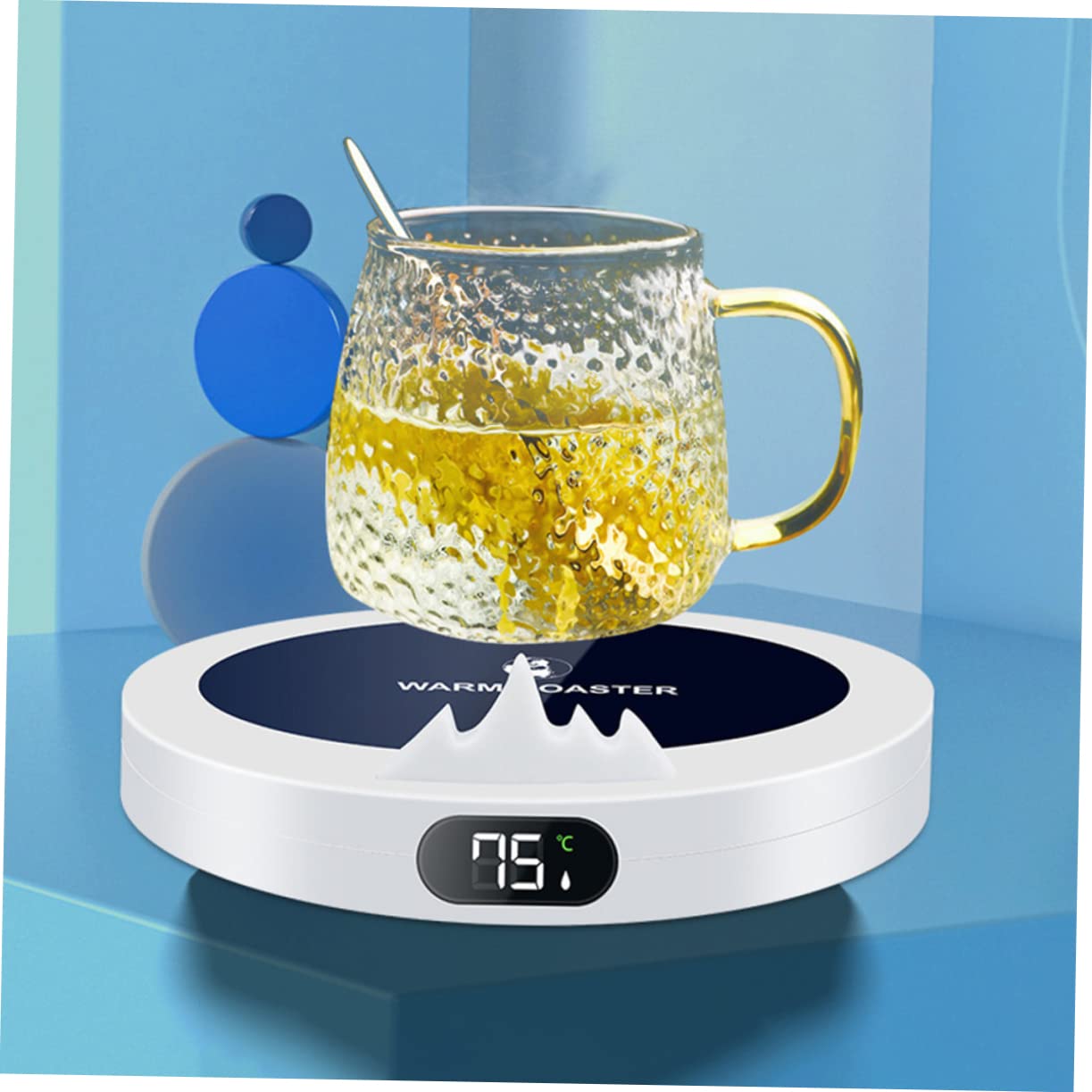 OFFSCH USB Warmer Temperature Coffee Cup Heater for Office and Home Use Lightweight Design for Hot Beverages for