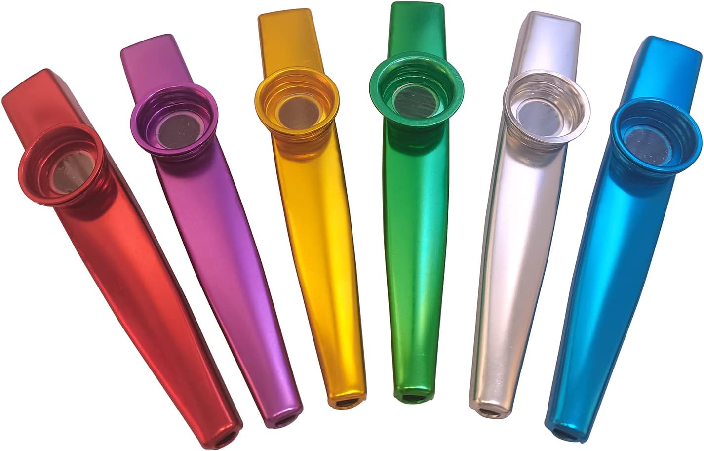 6pcs Kazoo Instrument Multipack Kazoo 6 Colors Kazoos Combination Pack