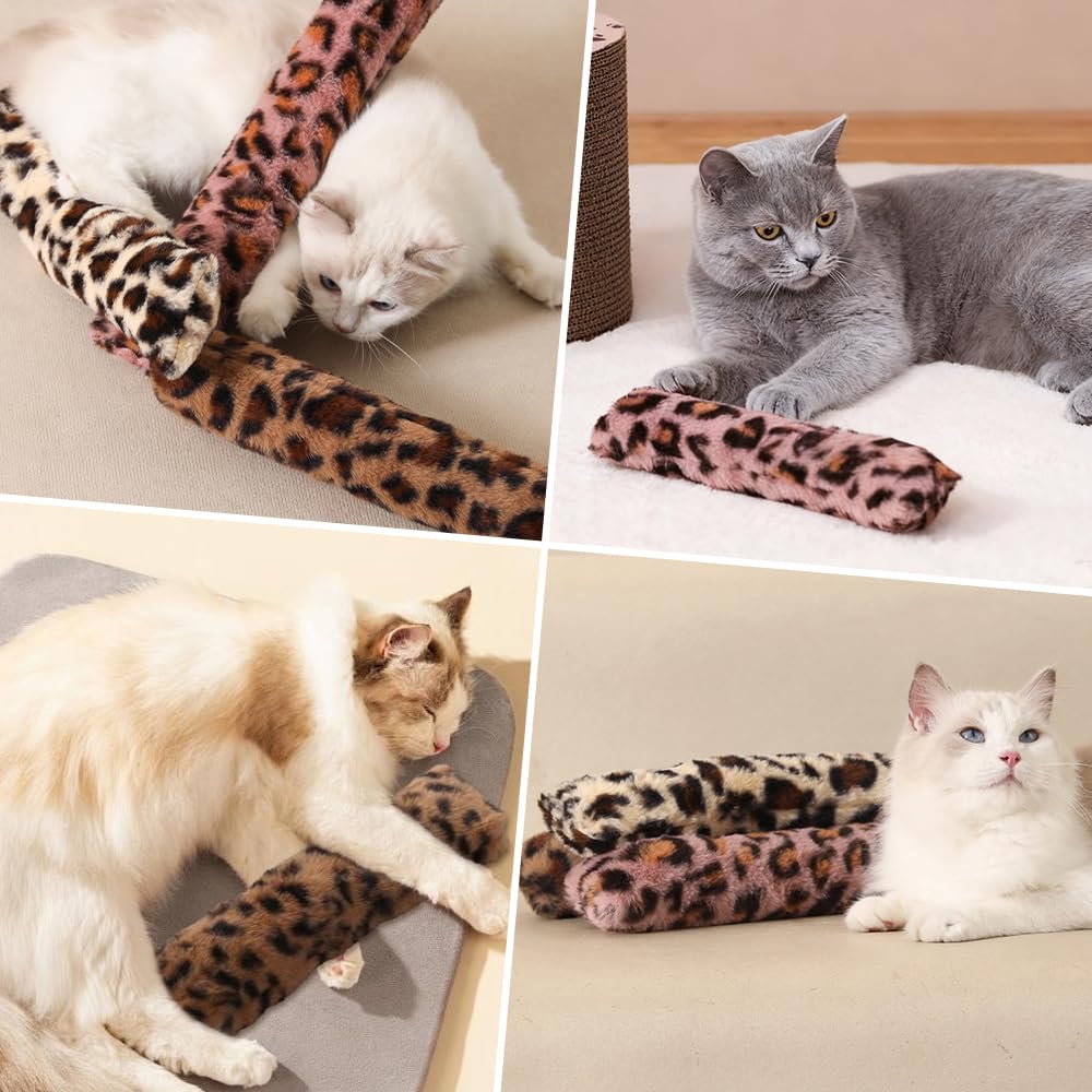 Lvjkes Interactief kattenspeelgoed, kattenspeelgoed, zelfbezigheid, labyrint-doos, inlegbal en lekkernijen, interactief kijkvenster, klauwwetzen, intelligent speelgoed voor katten, grijs