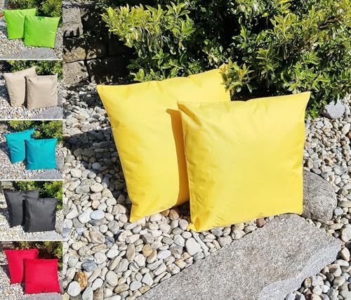 JACK 1x 45x45cm Outdoor Lounge Kissen Dekokissen inkl. Füllung...