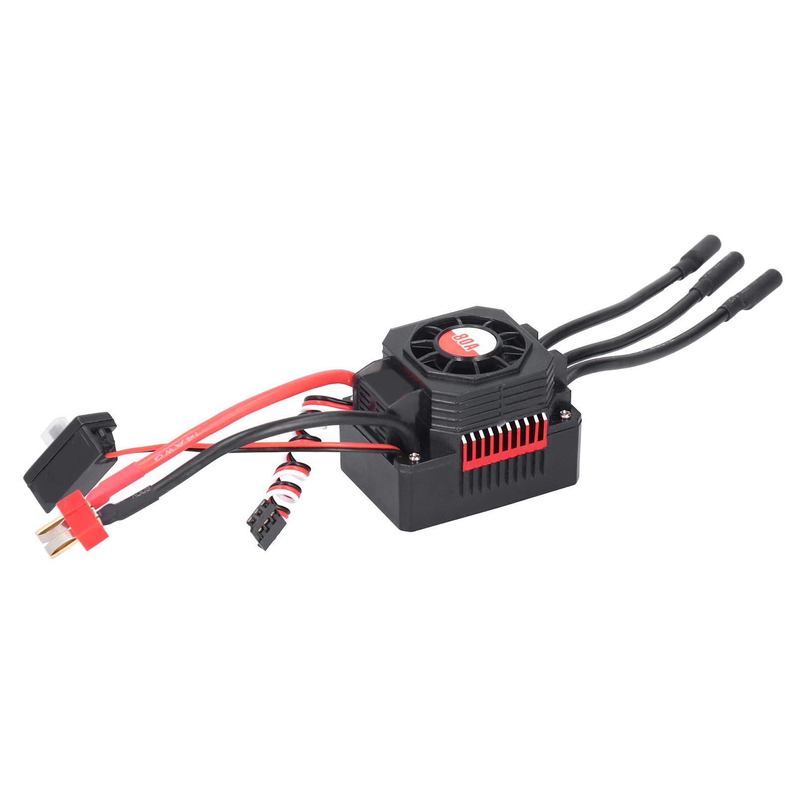Przekroczenie hobby 3665 2900 kV bezszczotkowy silnik Combo z 80 A ESC i serwo 9 kg do samochodu RC 1/10, wysoka prędkość i wytrzymałe części metalowe