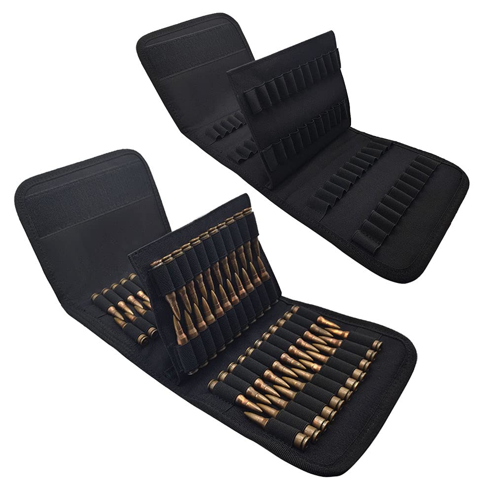 JJL Tactical Molle 88 Rounds Rifle Pistol Bullet Cartridge Bandolier