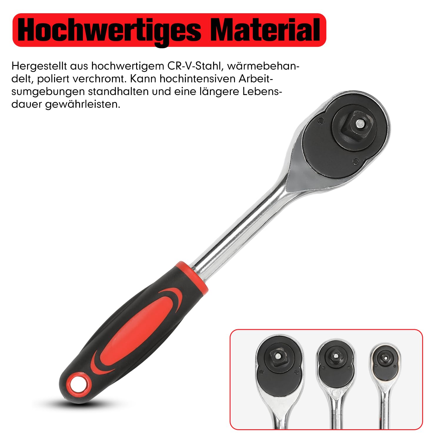 Set di chiavi a bussola, 216 pezzi, con cricchetto da 1/2", 1/4", 3/8", con chiave a cricchetto, cassetta degli attrezzi per lavorare su biciclette e automobili