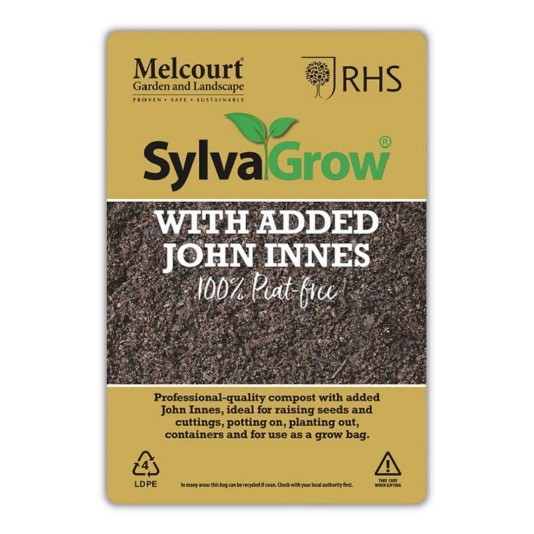 Melcourt Sylvagrow All Purpose Peat Free Compost with Added John Innes 40 Litre
