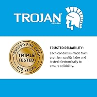 Vista 6 de Trojan Preservativos extendidos con lubricante Climax Control 12 Ct - (paquete de 2)