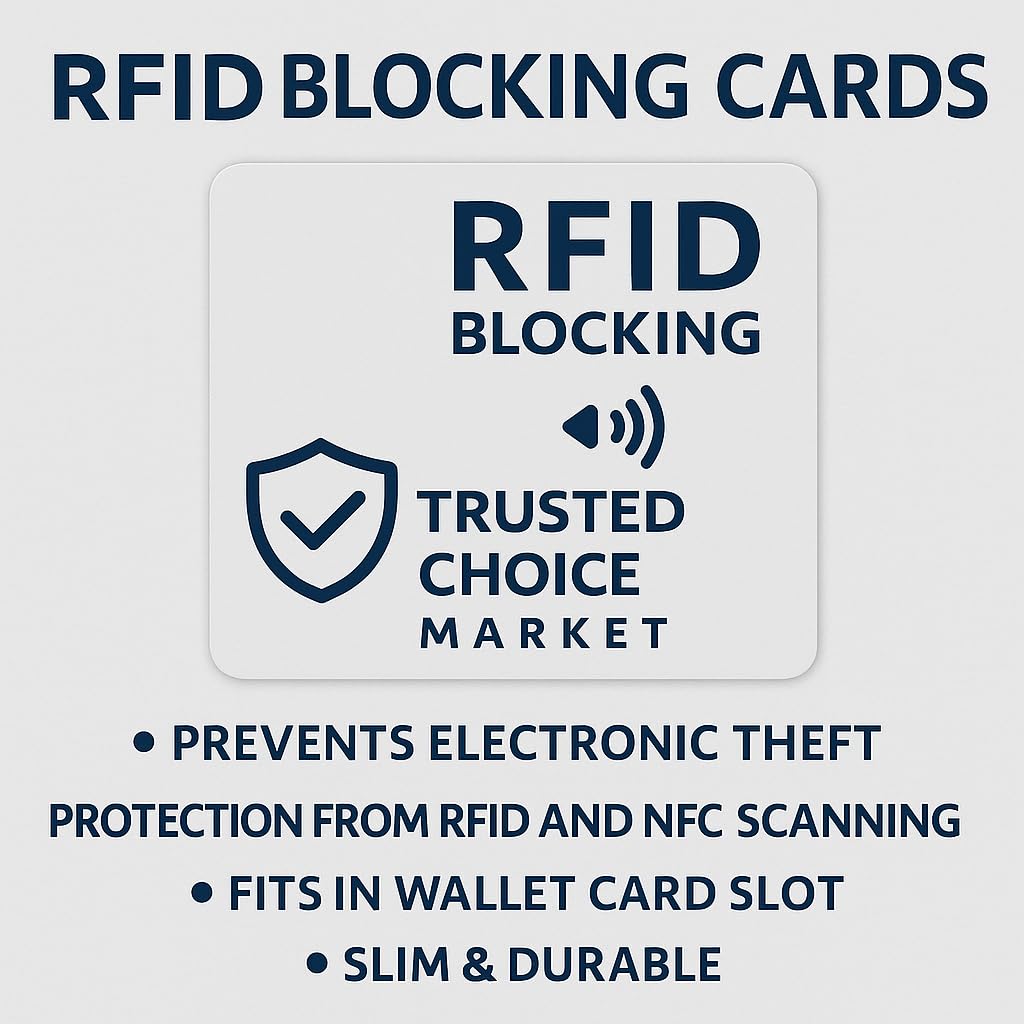 Karty blokujące RFID, 6 sztuk, bezdotykowa ochrona NFC do kredytów, debetów, dowodu osobistego, bankomatu i paszportu, wąska blokada kart antykradzieżowych do portfela i torebki, szare