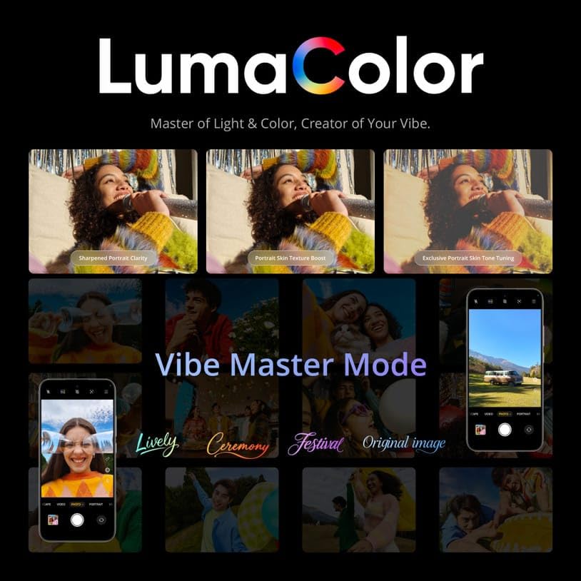 Image of realme 16 5G Smartphone, 8GB RAM, 128GB Storage, 6.57 inch Full HD+ AMOLED Display, 7000mAh Battery, 50MP + 2MP Rear Camera, 50MP Front Camera, Dimensity 6400 Turbo, Android 16, Air Black