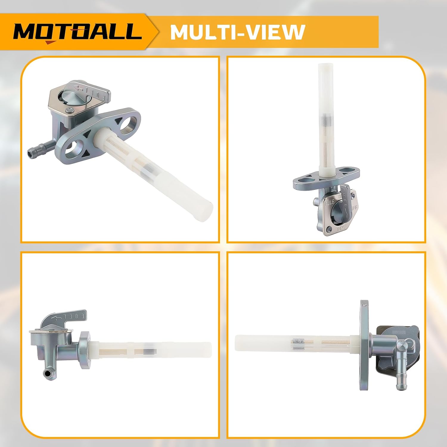 MOTOALL Gas Fuel Petcock Valve 16950-GCF-671 Fit for Honda CRF50F/70F/80F/100F/150F/230F for Honda XR50R/70R/80R/100R