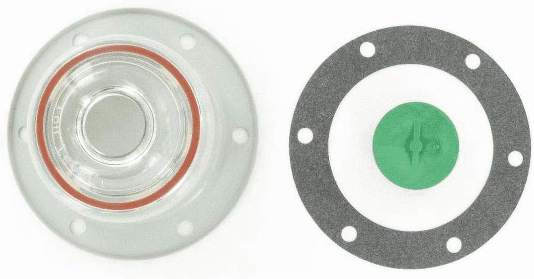 SKF Oil Fill 6 Bolt Hubcap, 5.25" Outer Diameter Bearing Cap Seal 1711 for Ford Freightliner Volvo