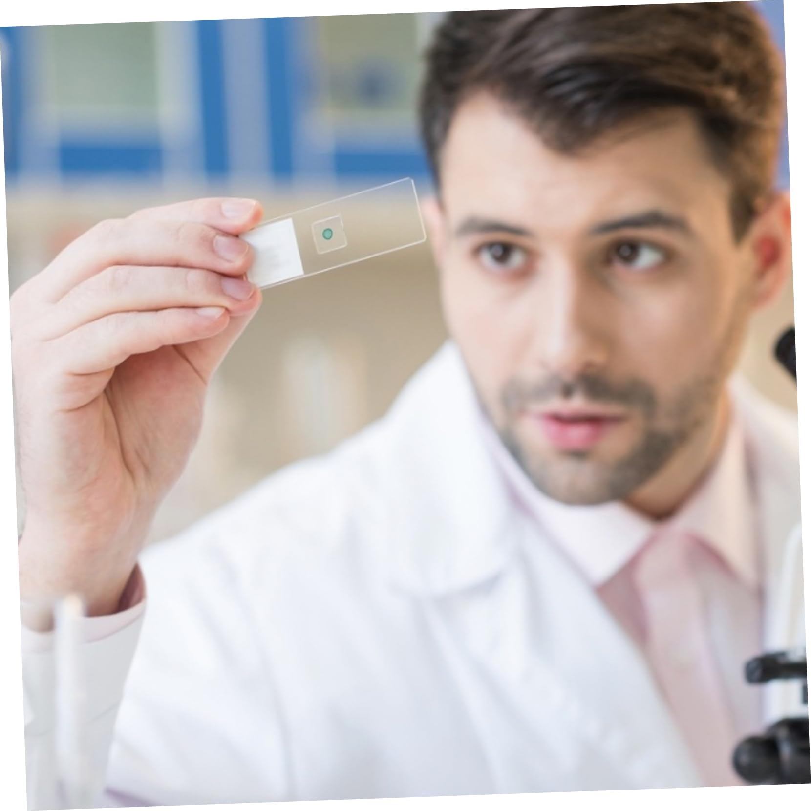 FUNOMOCYA Prepared Glass Slide Cystadenocarcinoma Cells Microscopic Slide Early Education Accessory