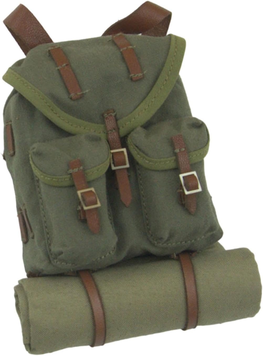 Doll Miniature Bag 1/6 Scale Utility Pouch Action Figure Accessory Costume Toy Cloth Finish Suitable for Display Shelf Pretend Decor Gift Giving, 11cm