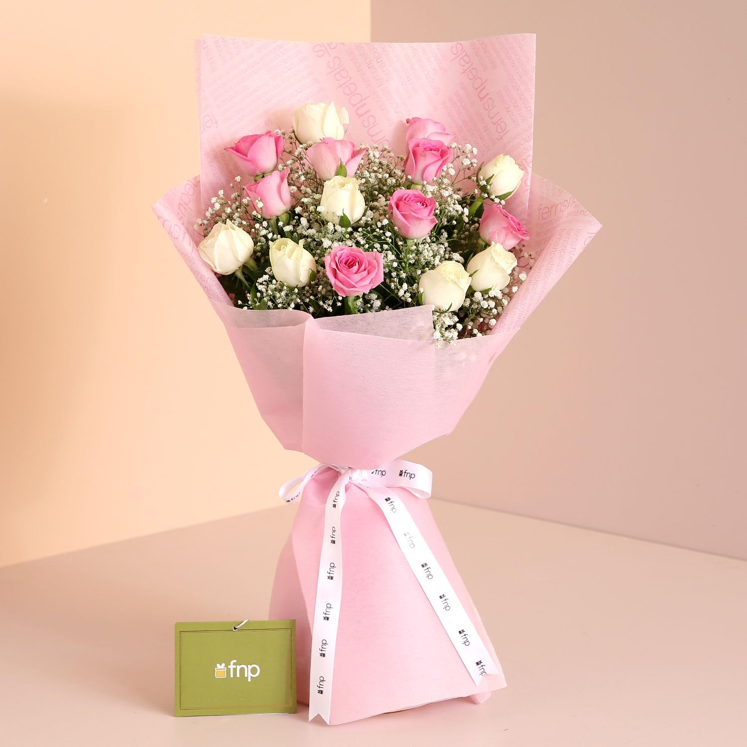 fnp Admire The Beauty Roses Bouquet For Birthday Gift, Anniversary Gift, Women's Day Gift, Valentine's Day Gift & Gift For Special Occasion, Wedding Flower Bouquet, Fresh Flower Wedding Gift-image-47