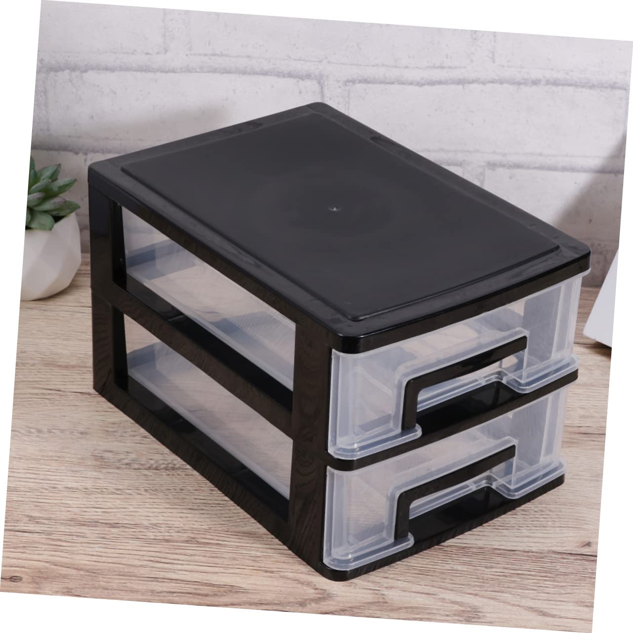 HAPINARY Drawer Type Closet Storage Plastic Storage Boxes Lids Organizing Drawers for Kitchen Bathroom
