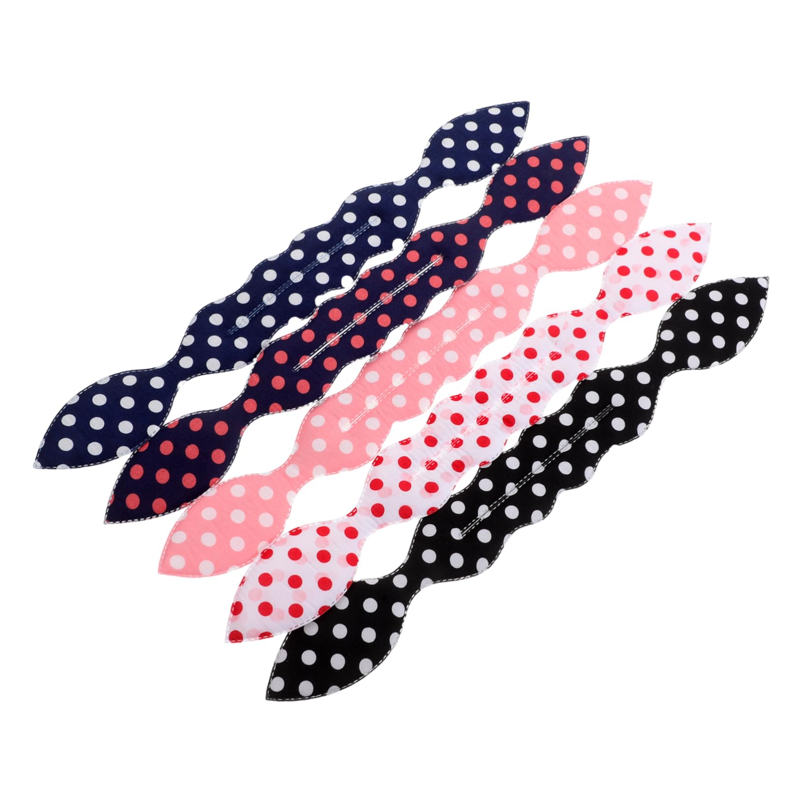TOVINANNA 5Pcs French Dot Hair Bun Maker for Women and Cute and Stylish Hair Styling Tools for Elegant and Creative Messy Bun Hairstyles Includes