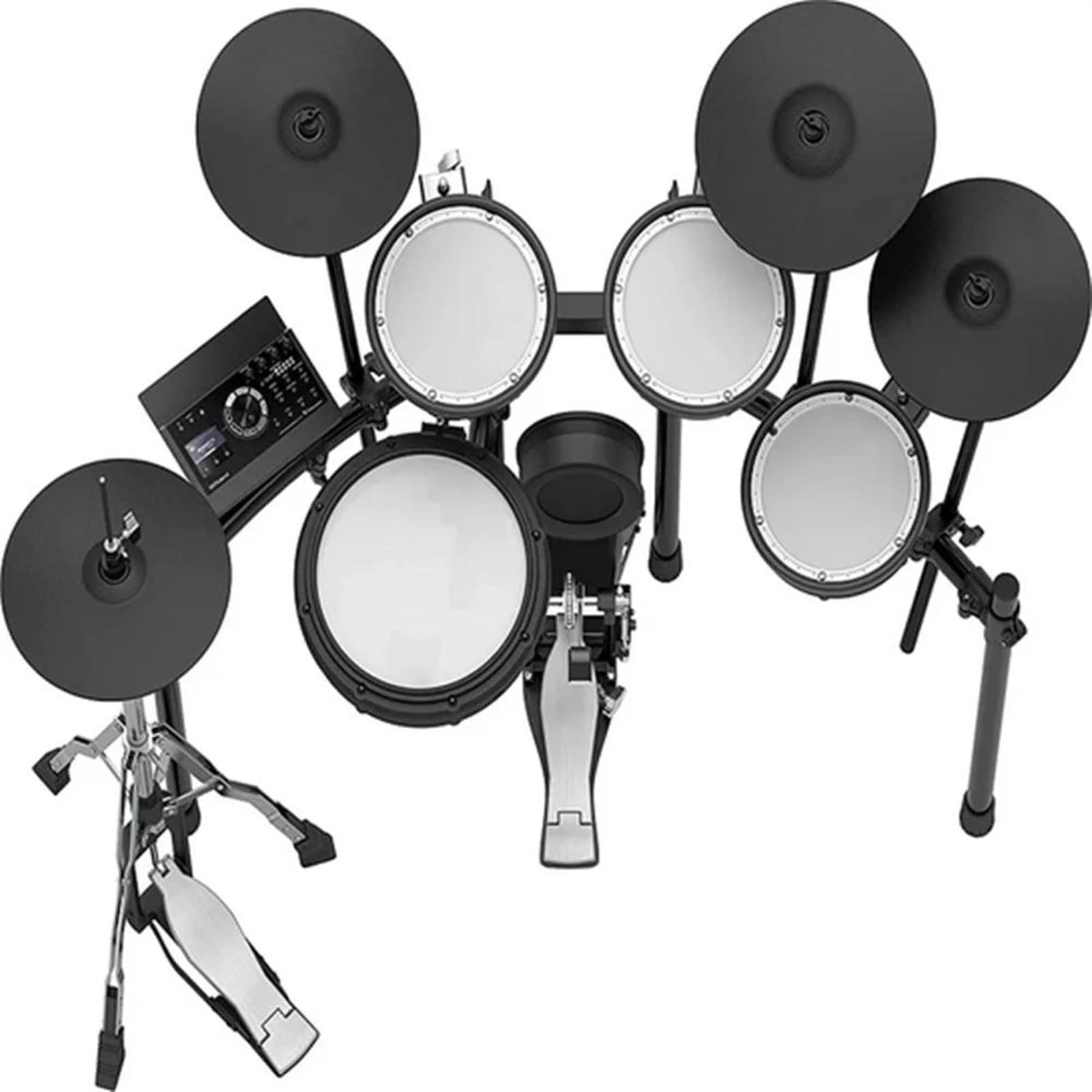 Baterias Electronicas Profesionales Batería Electrónica Flexible Y Ajustable 5 Baterías Y 4 Platillos Con Sistema De Audio Inteligente