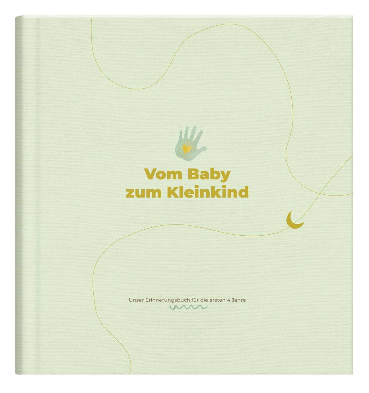 Vom Baby zum Kleinkind: Unser Erinnerungsbuch für die ersten 3 Jahre | Babyalbum zum Momente festhalten | perfektes Geschenk zur Schwangerschaft und Geburt