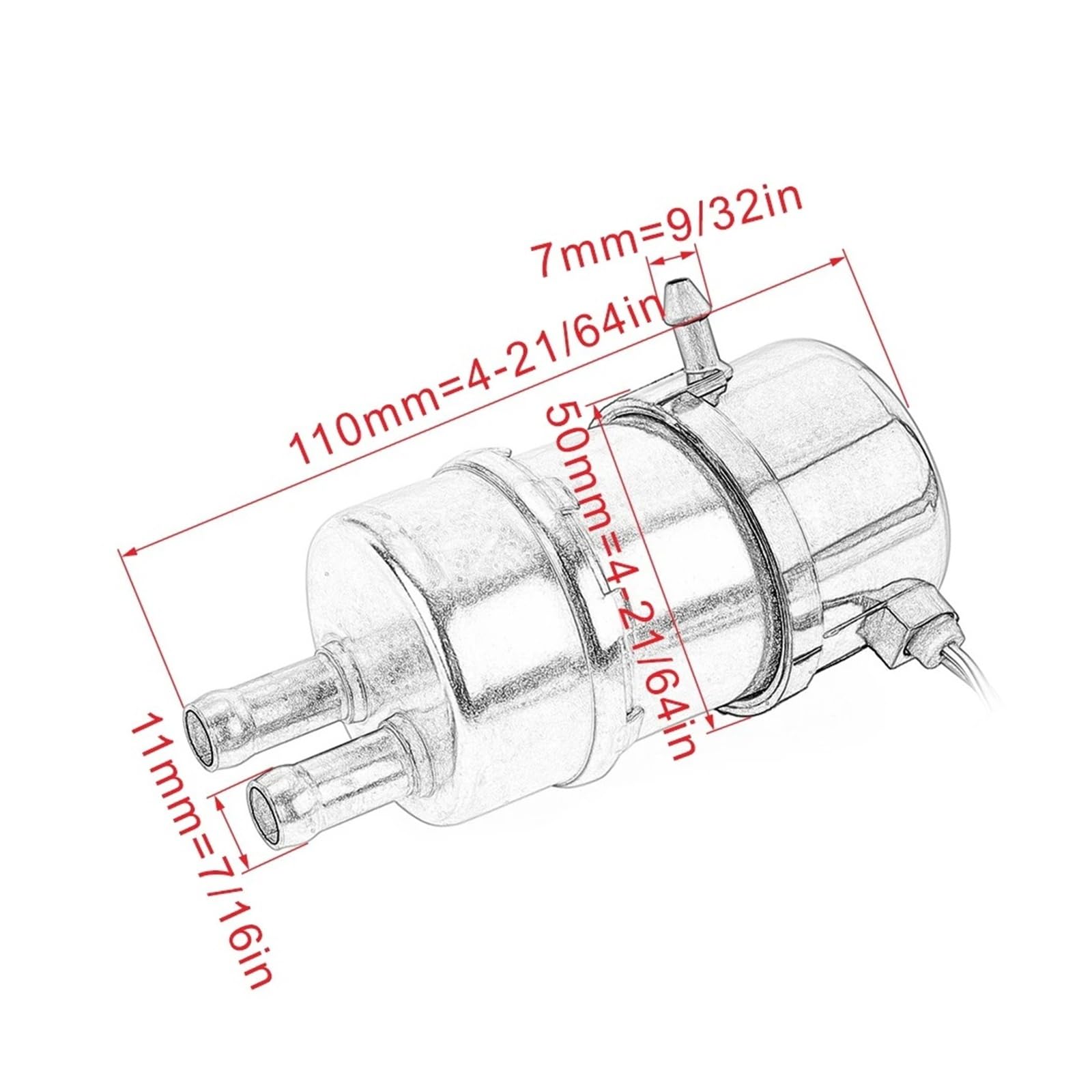 Pompa Benzina Elettrica Universale Pompa Carburante Per Per ZZR600 Per Ninja Per ZX6R Per ZX9R / Pompa Benzina Per ZX600 Per ZX636 Per ZX900 Per ZZR 600