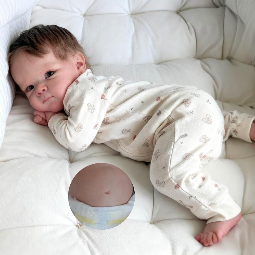 Amazon | Anano Reborn Baby Dollsシリコンフルボディ、18インチ