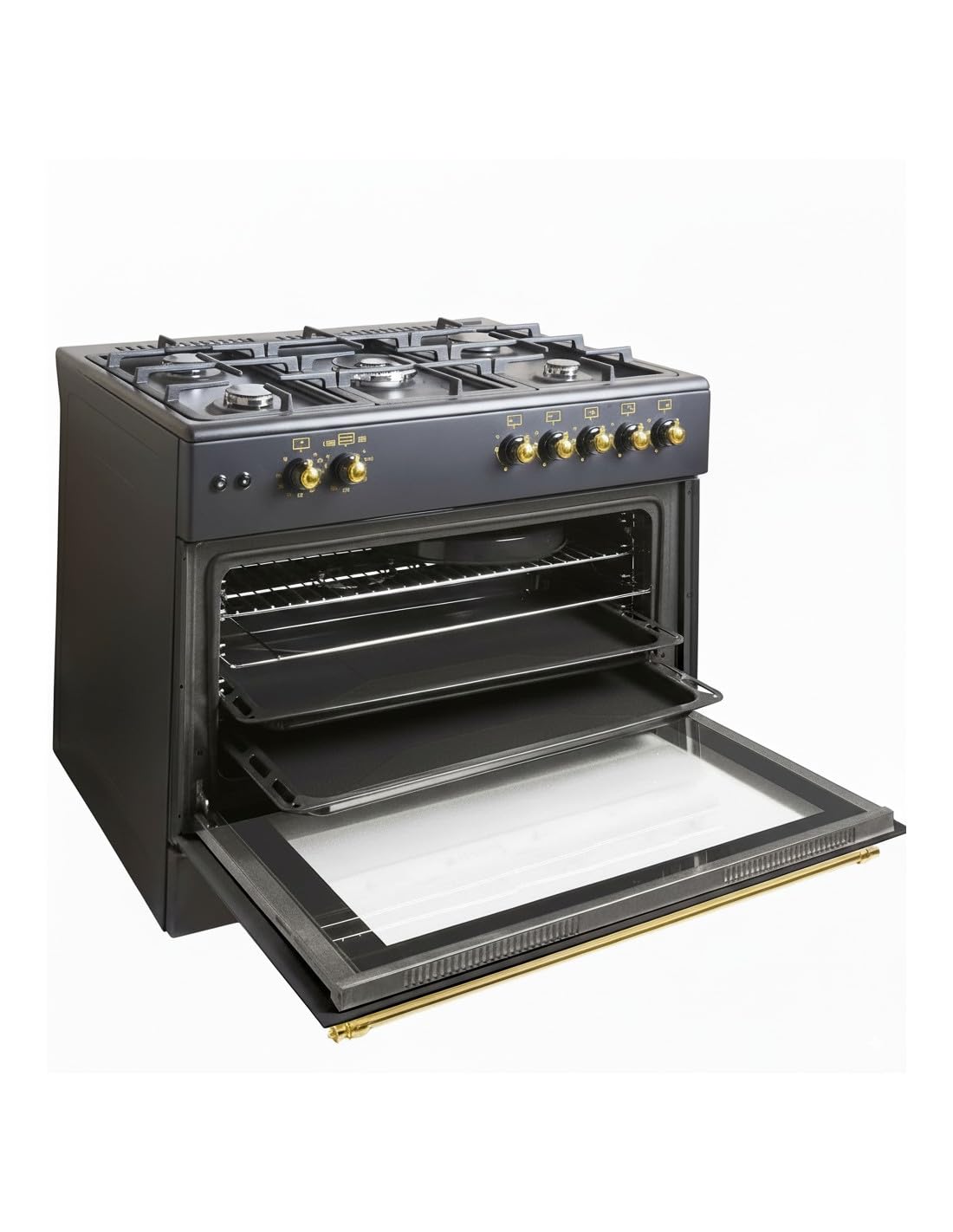 Cocina de Gas con horno de Gas Vulcano Gold-90