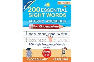 Learn to Write by Reading: 200 Essential Sight Words Workbook for Kids