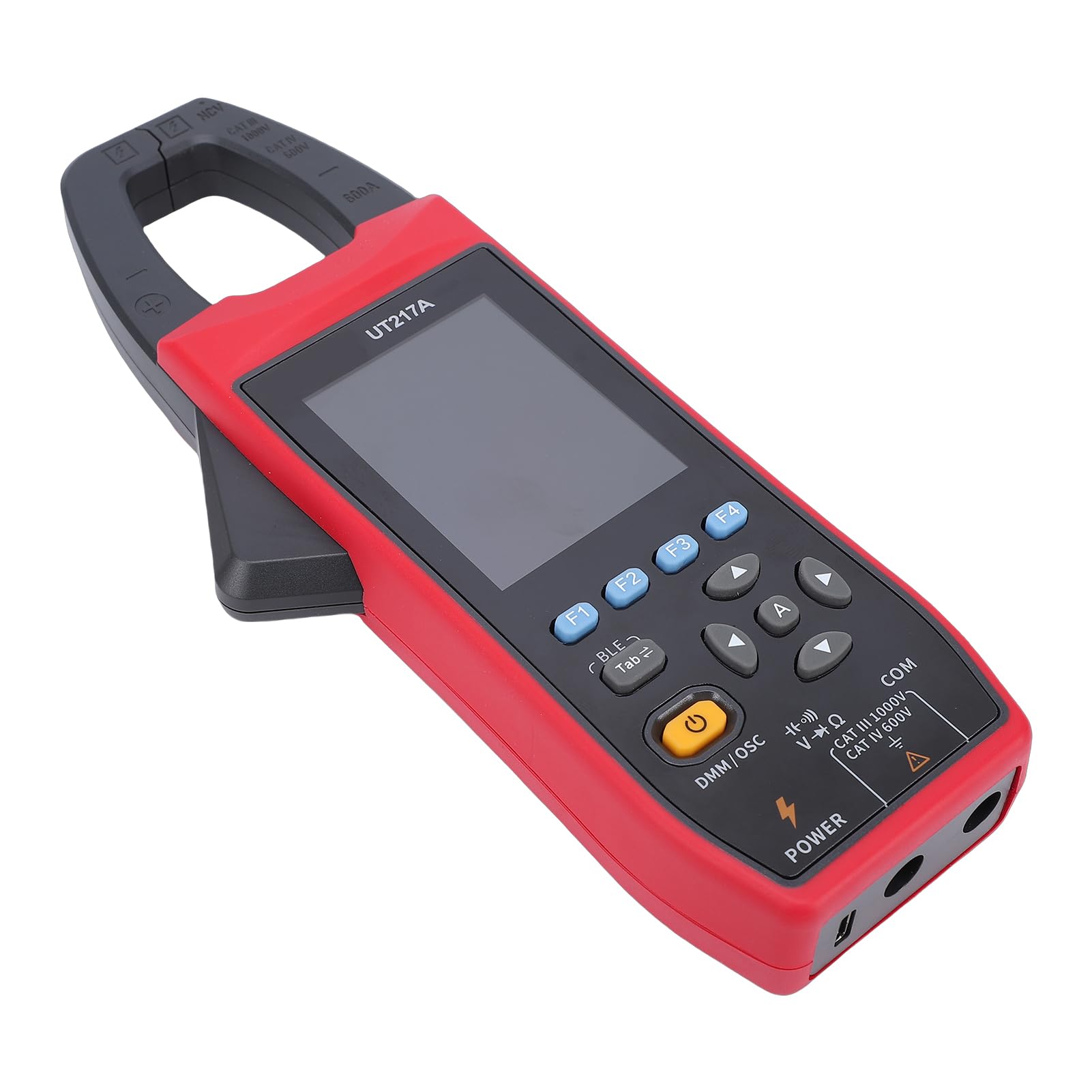 Jeffergarden 3-in-1-Digital-Zangenmessgerät, True RMS 600A-Multimeter für Elektrische Prüfungen, Wechselstrom-Gleichstrom-Frequenz-Kapazitätsdiode für Kfz-HVAC (UT217A)