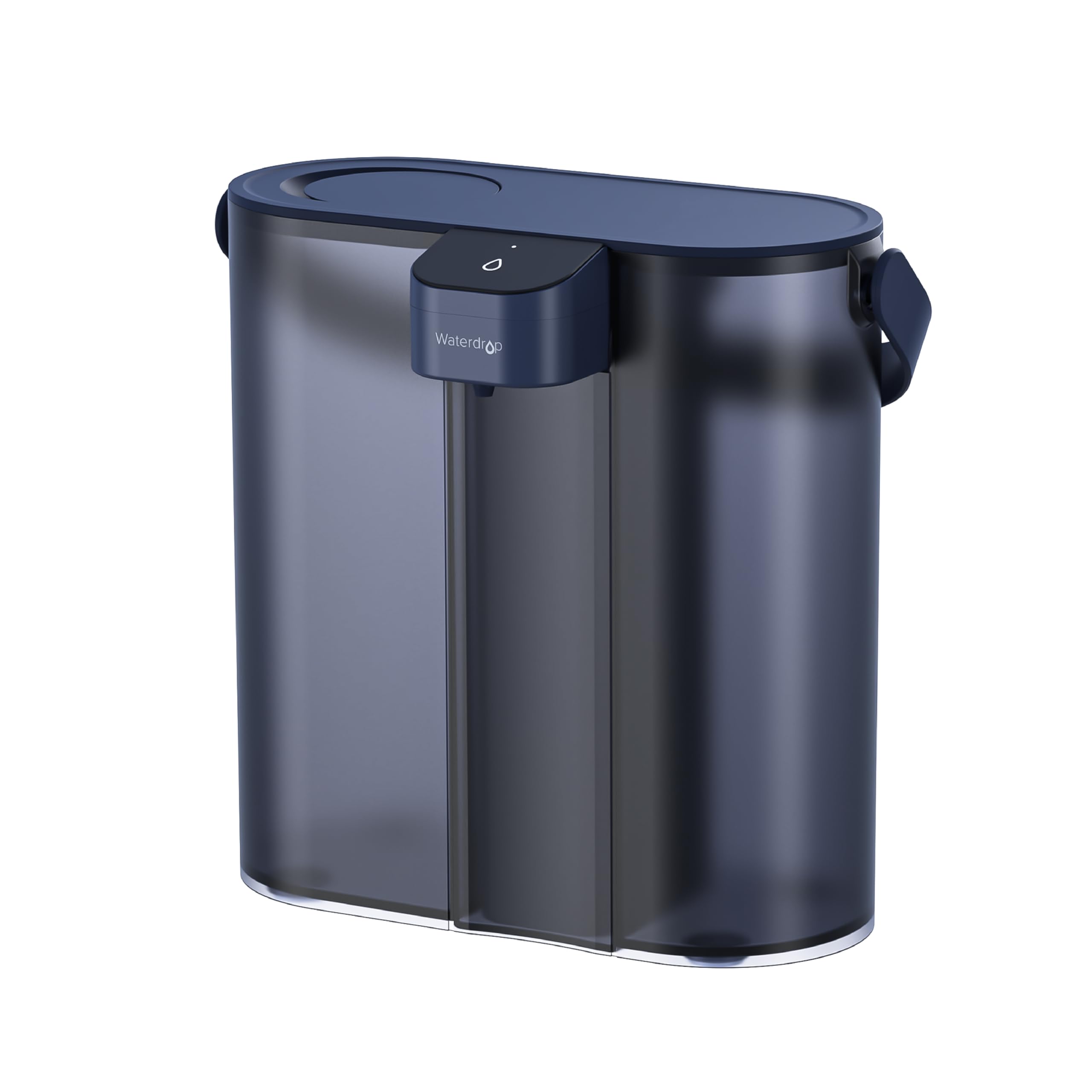 Waterdrop Caraffa Filtrante per Frigorifero Elettrico Istantaneo con Filtro 3 Mesi, Sistema di Filtraggio dell'Acqua da Banco, Riduce Cloro, Piombo, Mercurio, Riduce PFAS, 757 Litri, Blu