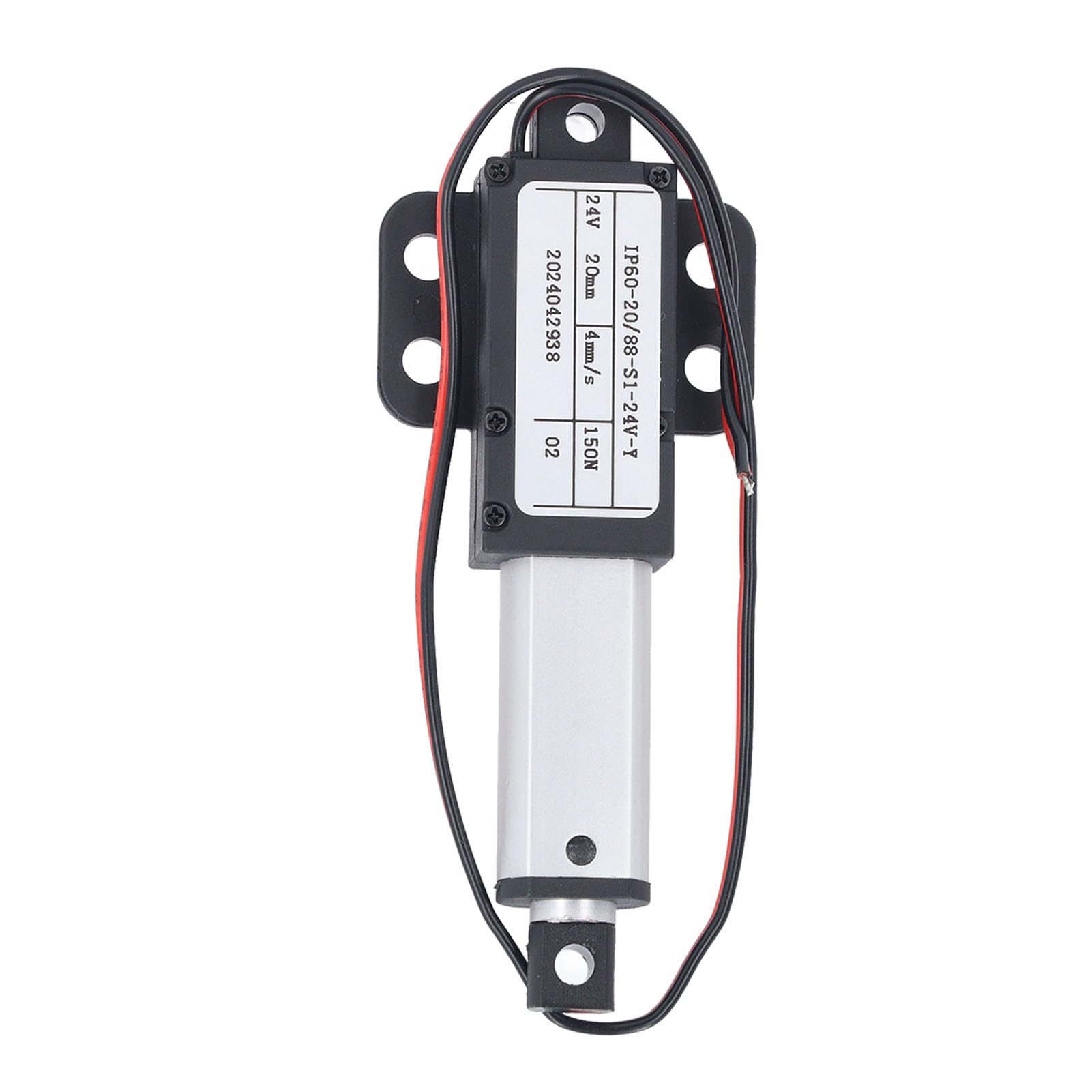 Attuatore Lineare Elettrico Ad Alta Sicurezza Corsa 20 Mm Velocità 4 Mm/s Spinta 150 N Mini Attuatore Lineare Retrattile Automatico Industriale Medico