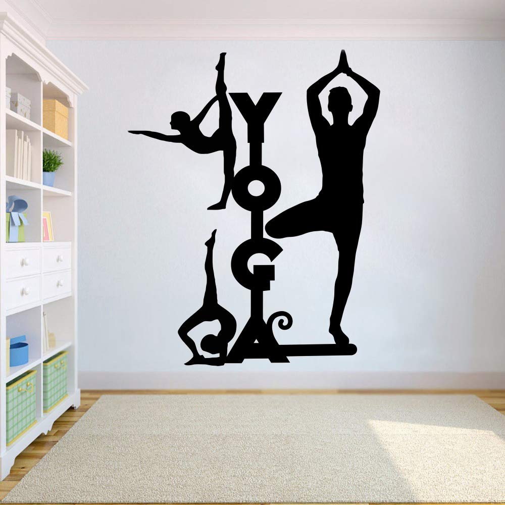 GADGETS WRAP Wall Decal Vinyl Sticker Relax Yoga Decal Relax Sign for Office Home Wall Decoration (B0CPS9C13G) Amazon Price History, Amazon Price Tracker