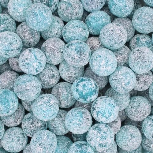 Mega Sours Raspberry Sweets 200g Bag Pouch