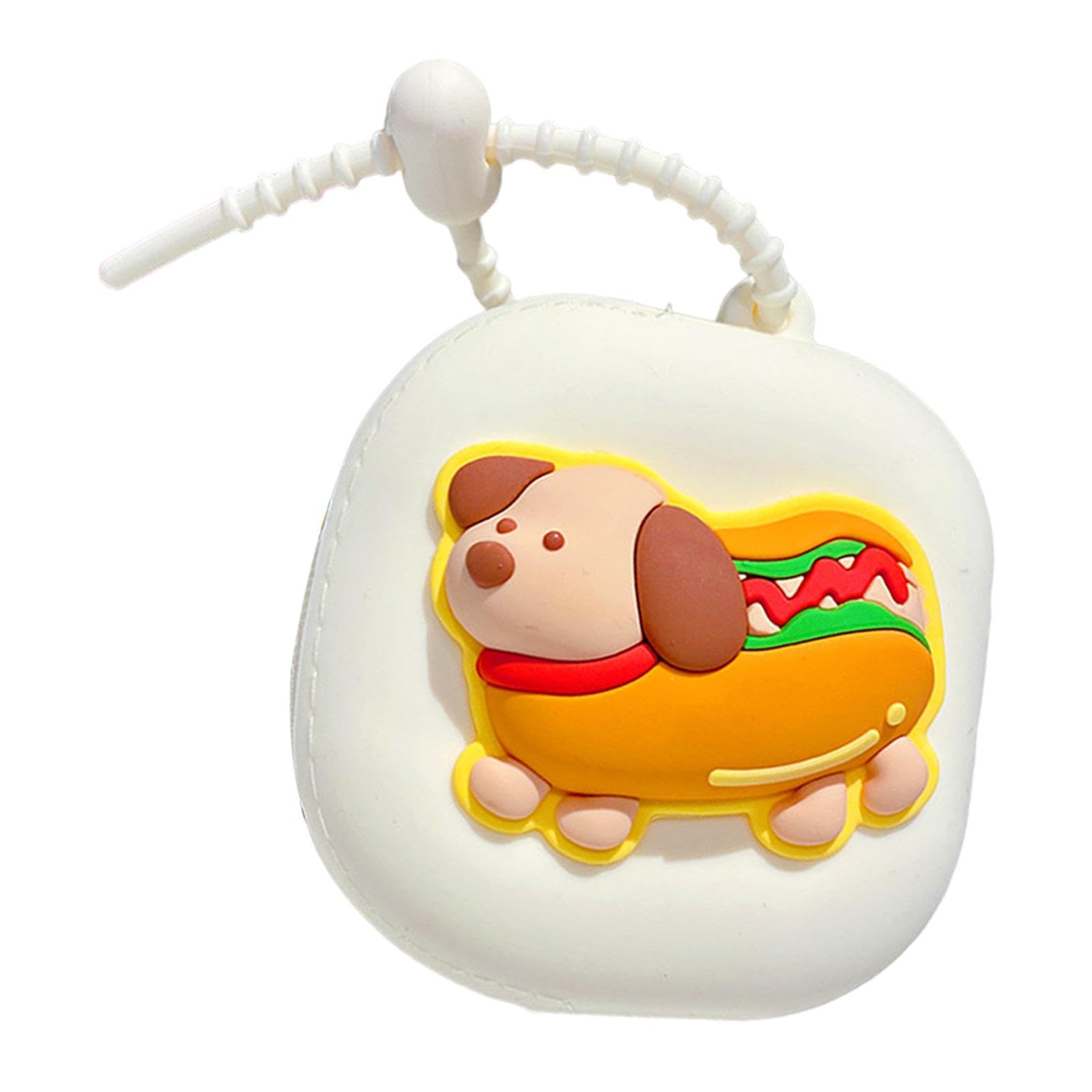 cute card bag stylish women girls mini wallet birthday gift storage bag hot dog