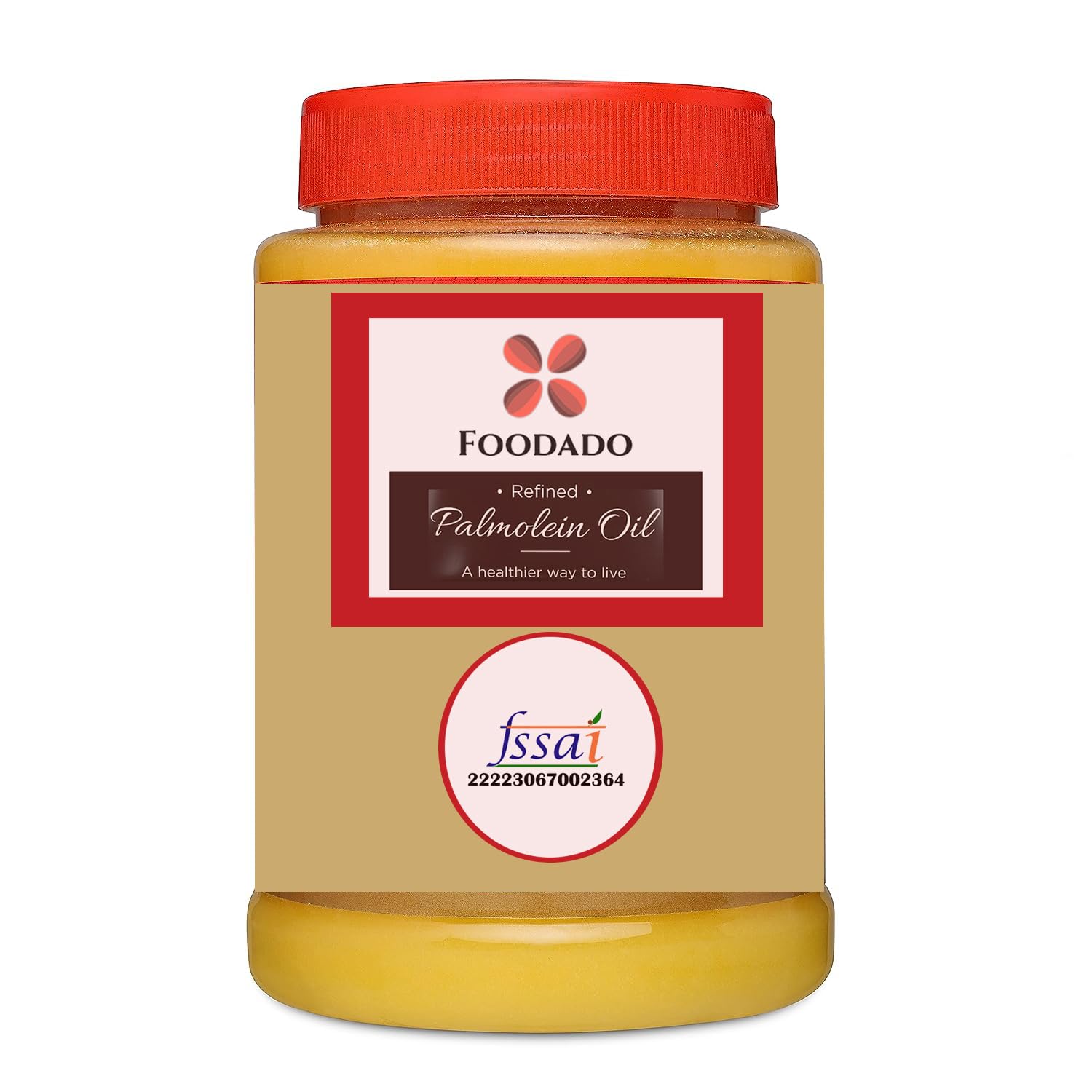 FOODADO Premium Refined Palmolein Oil Pet Jar, 1L - Pack of 1 (B0CWDMPX95) Amazon Price History, Amazon Price Tracker