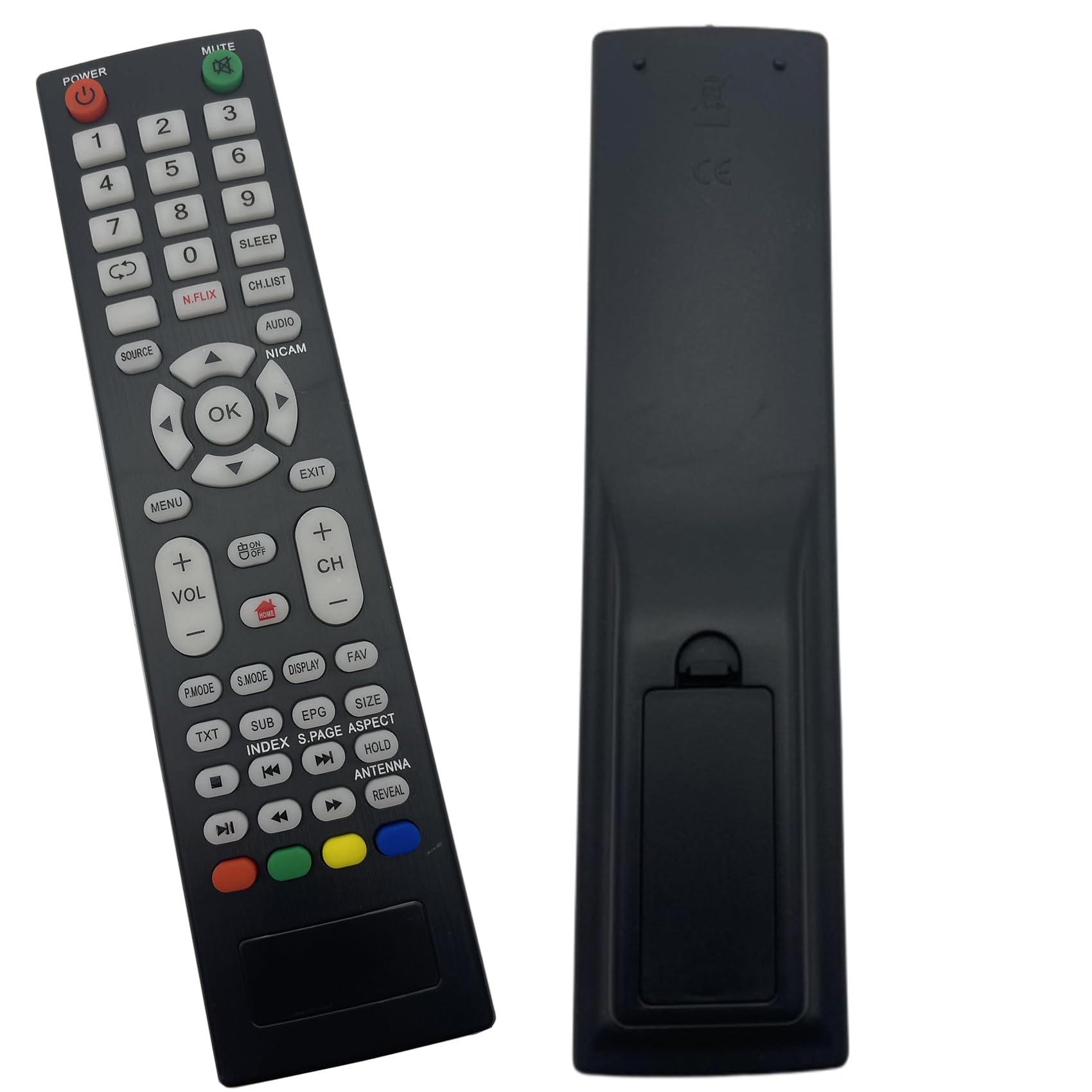 per Telecomando BOLVA TV Applicabile per telecomando bolva smart tv S-4088 S-3288 S-4088 S-4098 S-4366 BL-6566S - Nessun Bisogno Di Programmazione