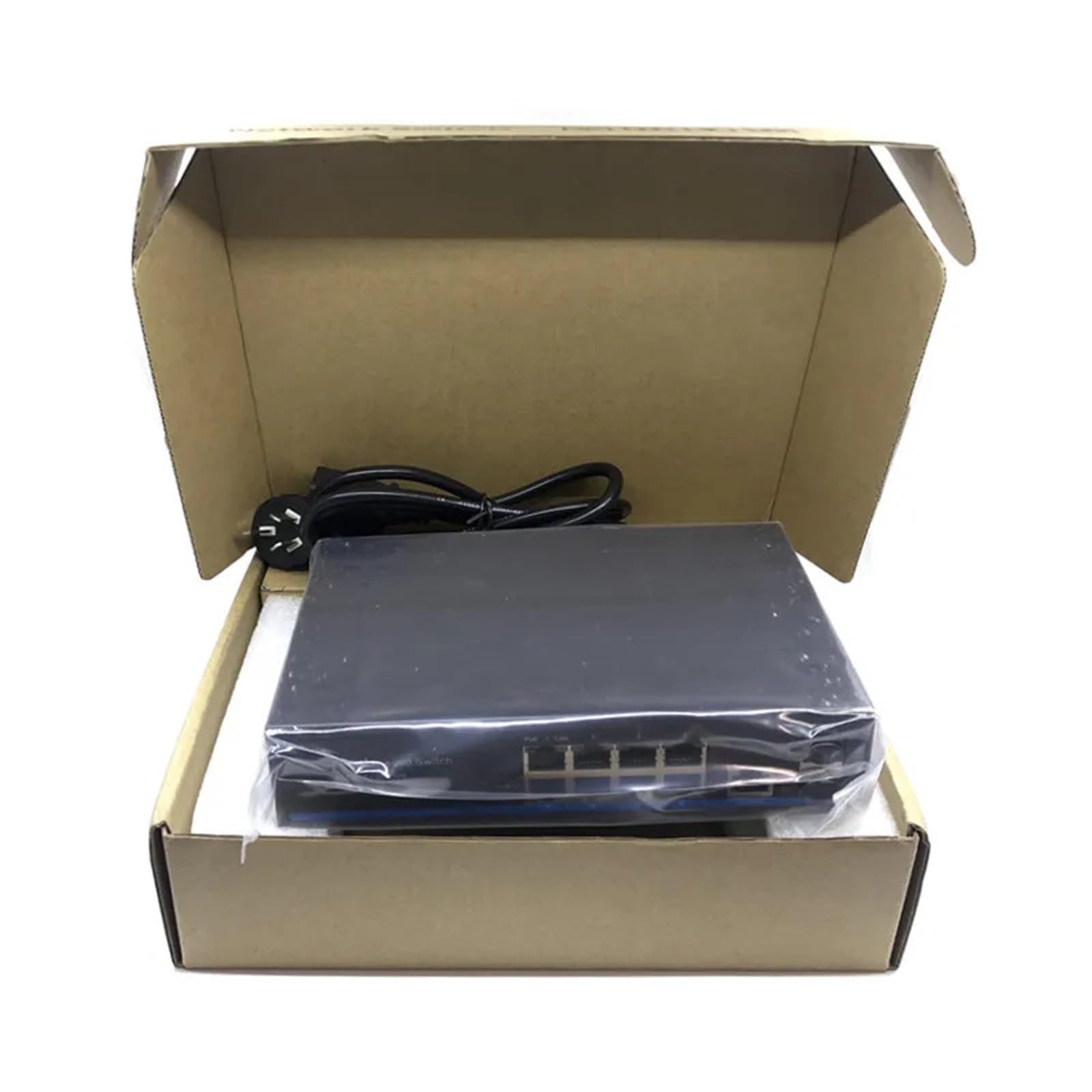 Commutateur Ethernet PoE 8 ports 10/100/1000 Mbps avec 2 emplacements SFP Gigabit Gestion VLAN Commutateur PoE (8 ports sans PoE)