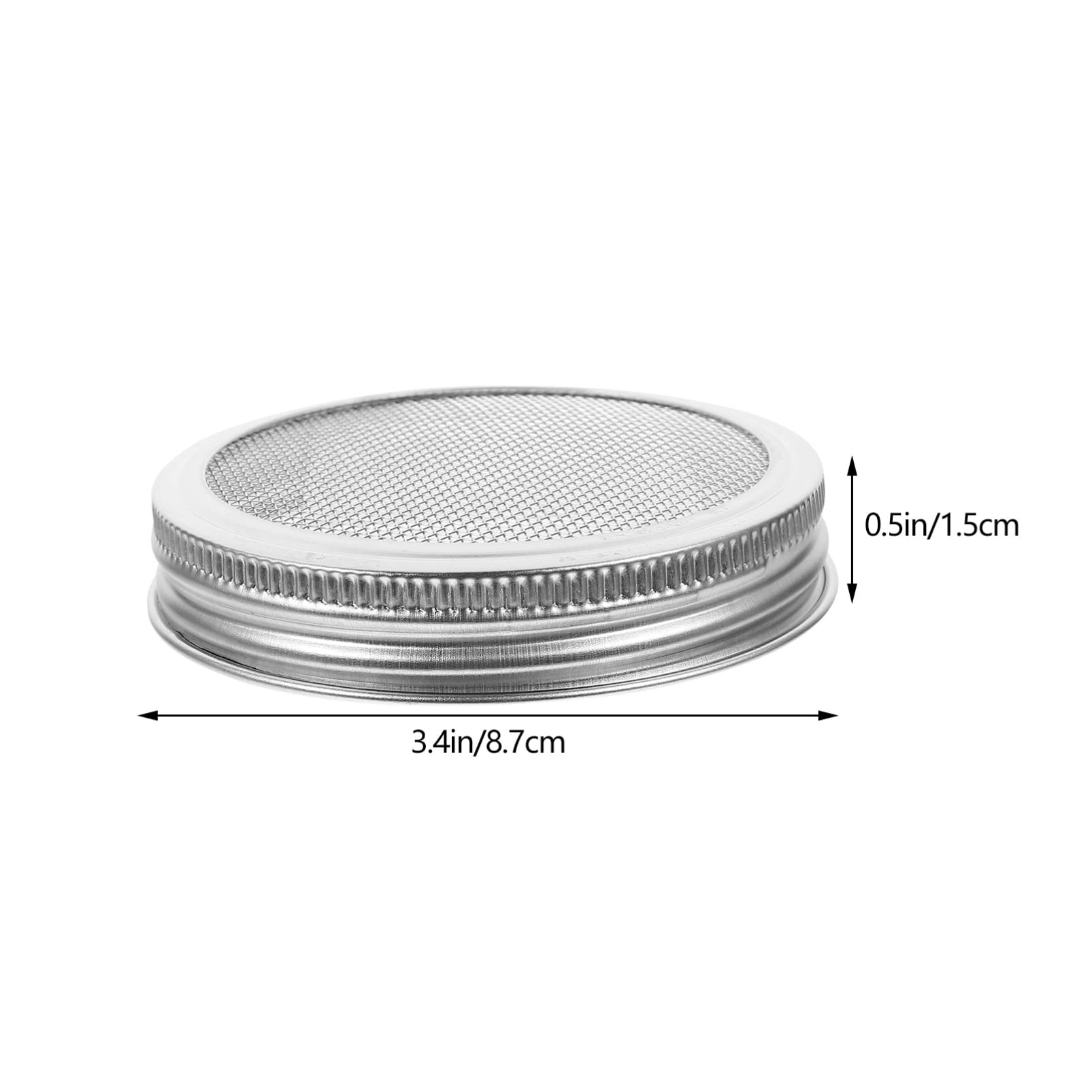 Tapa De Acero Inoxidable Para Germinar Brotes: Repuesto Universal Para Tarros De Vidrio